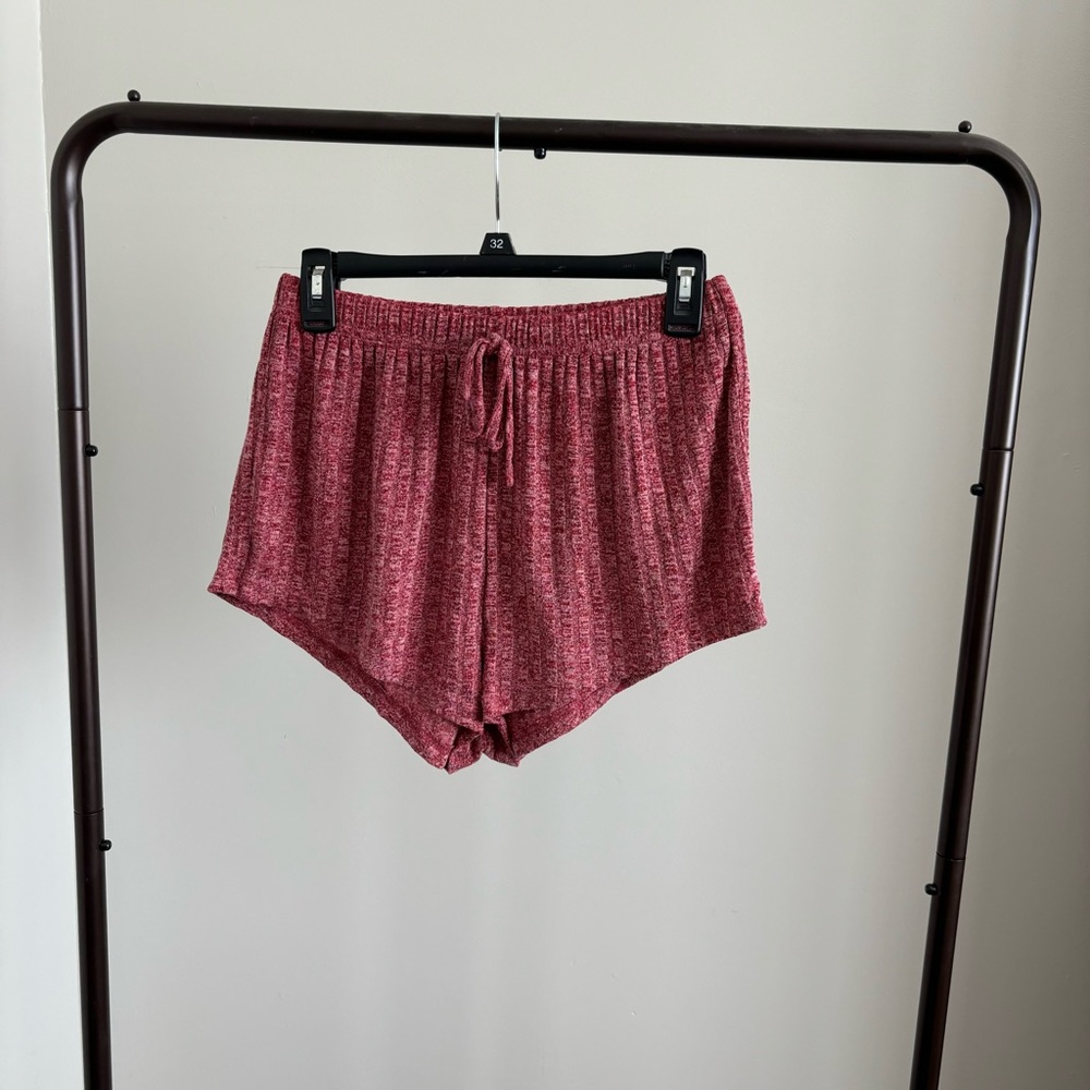SOLY HUX Lounge Ribbed Knit Shorts